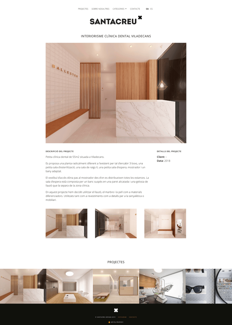 Web Santacreu Design | Ideamatic