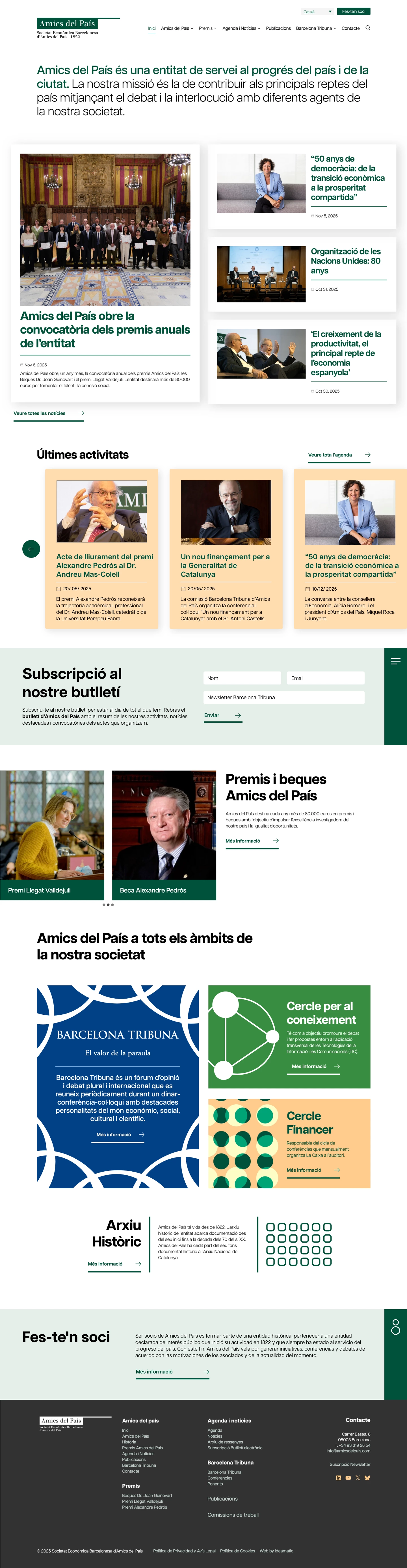 Pàgina d'inici Amics del País